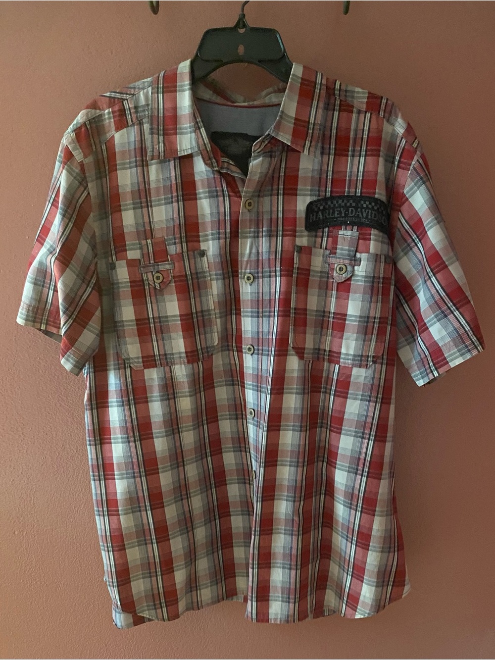 Men’s HD Black Label XL S/S Button Down